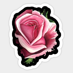 Pink Rose Sticker